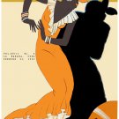 Decorative 8x10 Poster.Home wall interior.Room art.Black lady dances good rumb.6758