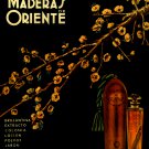 Decorative 8x10 Poster.Home wall interior.Room art.Maderas de Oriente perfume.6788