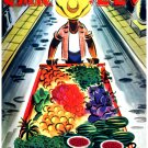 Decorative 8x10 Poster.Home wall interior.Room art.Fruit seller.Street vendor.6801