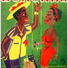 Decor 8x10 Poster.Home wall interior.Room art.Bohemia cover.Black couple talks.6878 Decor 8x10 Poster.Home wall interior.Room art.Bohemia cover.Black couple talks.6878