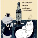 Decor 8x10 Poster.Home wall interior.Room design art.A sexy white Cuban cat.6916 Decor 8x10 Poster.Home wall interior.Room design art.A sexy white Cuban cat.6916