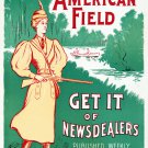 Decorative 8x10 Poster.American field.Woman hunter outdoors.7848 Decorative 8x10 Poster.American field.Woman hunter outdoors.7848