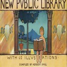 Decorative 8x10 Poster.Art Wall decor.Public library.Reading.7982