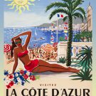 Decoration 8x10 Poster.Wall art design.Visit La Cote A'Azur.Travel.Summer.10308 Decoration 8x10 Poster.Wall art design.Visit La Cote A'Azur.Travel.Summer.10308