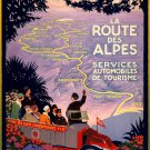 Decoration 8x10 Poster.Wall art design.Travel.La Route del Alpes.French.10324