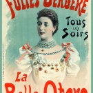Decoration 8x10 Poster.Wall art design.Folies Bergere.La Belle Otero.French.Victorian10351