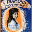 Decoration 8x10 Poster.Wall art design.A diamond from the sky.Lottie Pickford.10381
