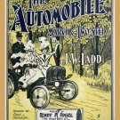 Decoration 8x10 Poster.Wall art design.The automobile March in two stepd.Vogel.10389
