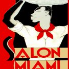 Decoration 8x10 Poster.Wall art.Room design.Salon Miami.10401