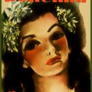 Decoration 8x10 Poster.Wall art design.Brunette portrait.10444