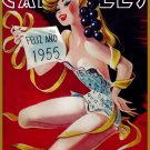 Decoration 8x10 Poster.Wall art design.Happy New Year 1959.Retro.10505 Decoration 8x10 Poster.Wall art design.Happy New Year 1959.Retro.10505