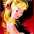 Decoration 8x10 Poster.Wall art design.Blonde hair stylist.10512
