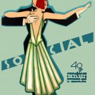 Decoration 8x10 Poster.Wall art design.Elegant couple ball dancing.Tango. 10694 Decoration 8x10 Poster.Wall art design.Elegant couple ball dancing.Tango. 10694