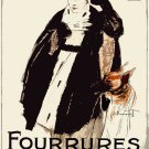 Decoration 8x10 Poster.Room art wall design.Furs and dog.8995