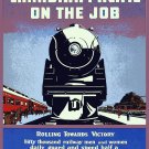 Decoration 8x10 Poster.Room art wall design.Canadian train railroad.9003