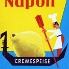 Decoration 8x10 Poster.Room art wall design.Napoli.Gondola chef.9033