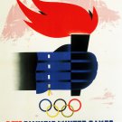 Decoration 8x10 Poster.Room art wall design.Cortina Winter Olympics.9044