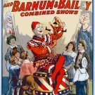 Decoration 8x10 Poster.Room art wall design.Circus.Clown.9266