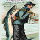 Decoration 8x10 Poster.Room art wall design.Cod Liver oil Emulsion ad.9275