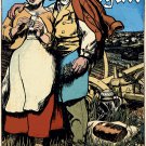 8x10 Poster decor.Room art wall design.Jugend Youth magazine Farmers love.9425