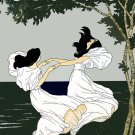 8x10 Poster decor.Room art wall design.Jugend Youth magazine Women dancing.9443