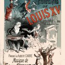 Decoration 8x10 Poster.Room art wall design.Louis XV theater.9563