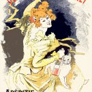 Decoration 8x10 Poster.Room art wall design.Aperitif.French wine.9580