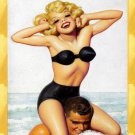 Decoration 11x14 Poster.Room art wall design. Pinup girl.On top of her man.8872