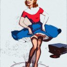 Decoration 11x14 Poster.Room art wall design.Red white and blue girl dancer.8929 Decoration 11x14 Poster.Room art wall design.Red white and blue girl dancer.8929
