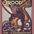 Decoration 11x14 Poster.Room art wall design.Stemt Rood.8958