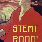 Decoration 11x14 Poster.Room art wall design.Red shirt Stemt rood.8983 Decoration 11x14 Poster.Room art wall design.Red shirt Stemt rood.8983