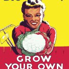 Decoration 11x14 Poster.Room art wall design.Grow your own vegetables.9037 Decoration 11x14 Poster.Room art wall design.Grow your own vegetables.9037