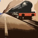 Decoration 11x14 Poster.Room art wall design.Cote D'Azur railroad.Train.9072