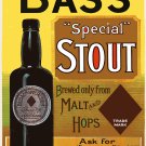 Decoration 11x14 Poster.Room art wall design.Bass Stout beer.9153