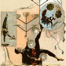Decoration 11x14 Poster.Room art wall design.Eldora.Circus equilibrist Juggler.9226
