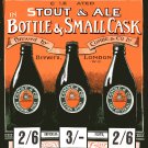 Decoration 11x14 Poster.Room art wall design.Stout and Ale beer.9276