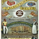 Decoration 11x14 Poster.Room art wall design.Electric belt.Curative ad.9289