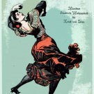 11x14 Poster decor.Room art wall design.Jugend Youth magazine Spanish dancer.Gypsy.9417