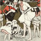 11x14 Poster decor.Room art wall design.Jugend Youth magazine Fun at the beach.9430