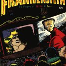 Decoration 11x14 Poster.Room art wall design.Comic book cover.Frankestein.Funny.9467
