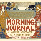 Decoration 11x14 Poster.Room art wall design.Morning journal.9566