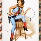 Decoration 16x20 Poster.Room art wall design. Pinup girl.Warden.Jail guard.8883