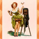 Decoration 16x20 Poster.Room art wall design. Pinup girl.Baby photographer.8896