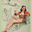 Decoration 16x20 Poster.Room art wall design. Pinup girl.Arabic.8902
