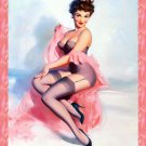 Decoration 16x20 Poster.Room art wall design. Pinup girl.Black stilletos.8916
