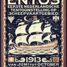 Decoration 16x20 Poster.Room art wall design.Amsterdam sailboat.8975