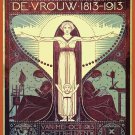 Decoration 16x20 Poster.Room art wall design.Amsterdam.8982
