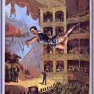 Decoration 16x20 Poster.Room art wall design.Circus acrobat.Buislay family.9000