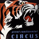 Decoration 16x20 Poster.Room art wall design.Circus tiger.9020