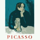 Decoration 16x20 Poster.Room art wall design.Picasso exhibtion.9056